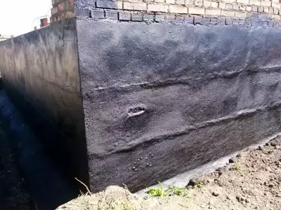 Гидроизоляция фундамента жидкой резиной